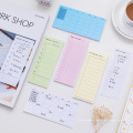 4 PCS Day Plan Week Plan Month Plan List List detalhado Notebook Notepad Cópia Diário Planejador de Memorandos Diário de Papelaria Office